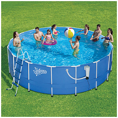 summer escapes inflatable pool