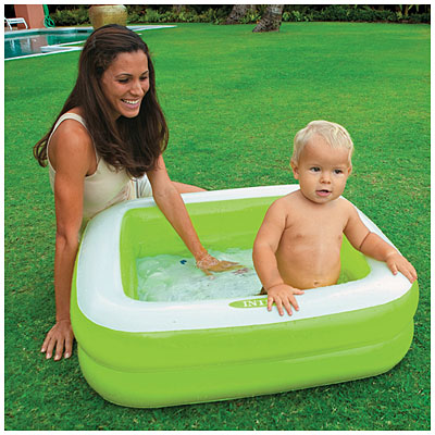 intex square baby pool