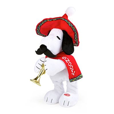 snoopy feliz navidad toy