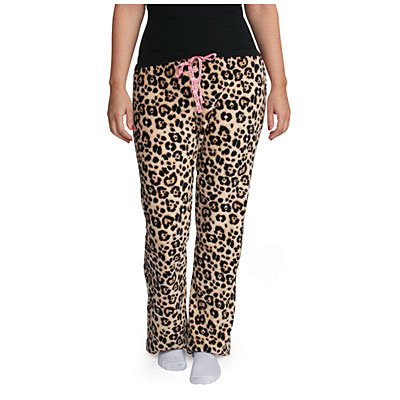 womens leopard pajama pants