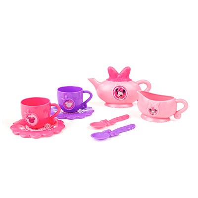 minnie mouse tea set disney store