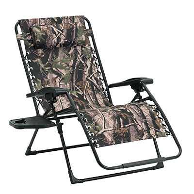 View Oversized Camo Zero Gravity Chair Deals at Big Lots