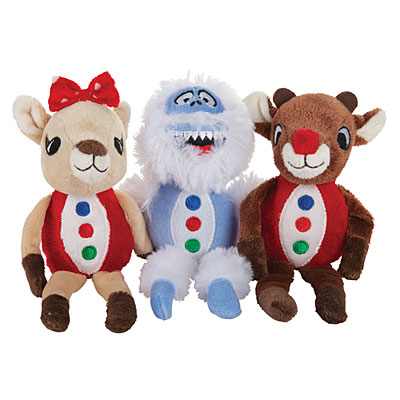 Rudolph The Red-nosed Reindeer® Pet Toys, 3-pack 