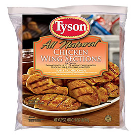 Tyson Chicken Wing Sections