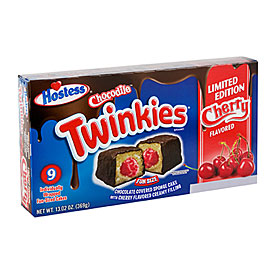 Hostess® Chocodile™ Twinkies® With Cherry Flavored Cream Filling 9 