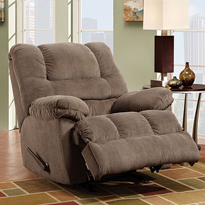 View Simmons® Champion Mocha Rocker Recliner Deals at Big Lots