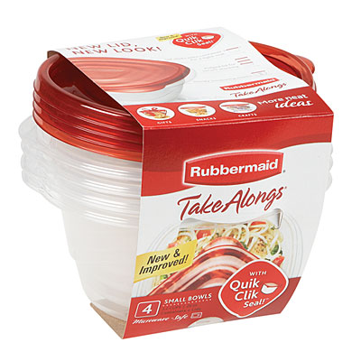 Rubbermaid® Take Alongs® Small Bowls Storage Containers, 4-Pack | Big Lots