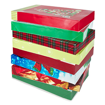 Multi-Pack Holiday Folding Boxes | Big Lots