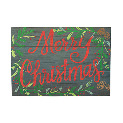 Woodland Collection Merry Christmas Wall Sign | Big Lots