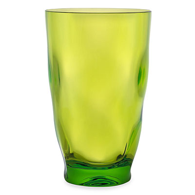 Green Carved Plastic Highball Glass | Big Lots