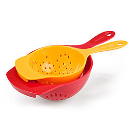 Farberware Fresh® 2-Piece Mini Colander Set | Big Lots