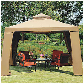 Gazebo with Netting