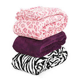 View Living Colors™ Microplush Blankets Deals at Big Lots