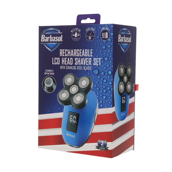 BARBASOL LCD HEAD SHAVER
