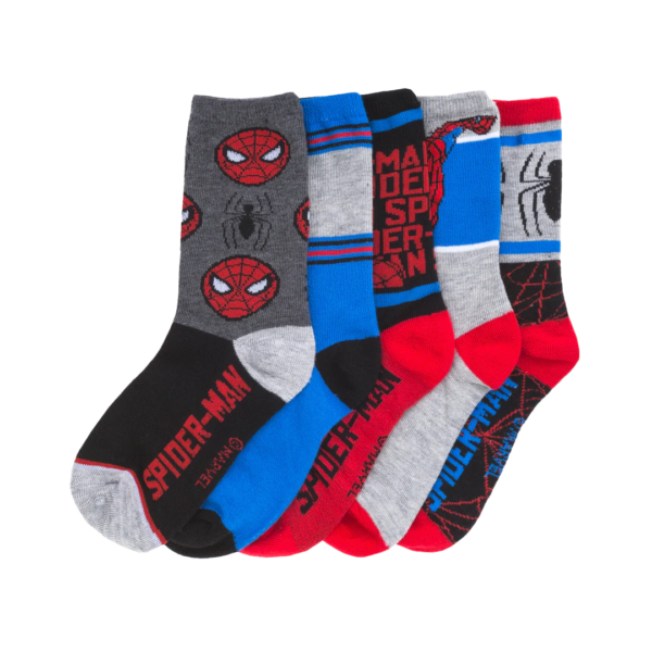 Boys 5 pack character socks